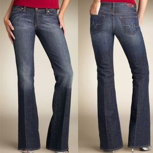 Adriano Goldschmied AG the Club Flare Jeans Medium Dark Wash Y2K Denim Flares 29